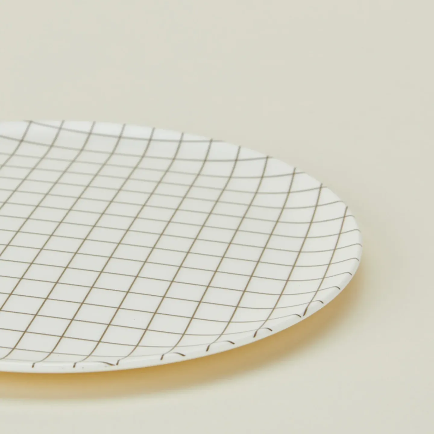Xenia Taler Garden & Patio^Bamboo Melamine Dinner Plate Set