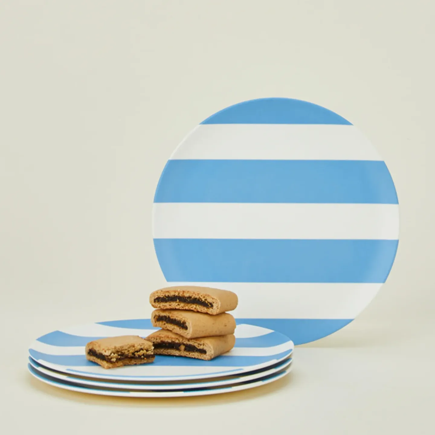 Xenia Taler Garden & Patio^Bamboo Melamine Side Plate Set