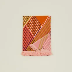 Saved NY Throws^Bias Plaid Cashmere Throw