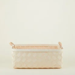 Verso Designs Storage & Organization|Baskets & Storage^Birch + Leather Basket