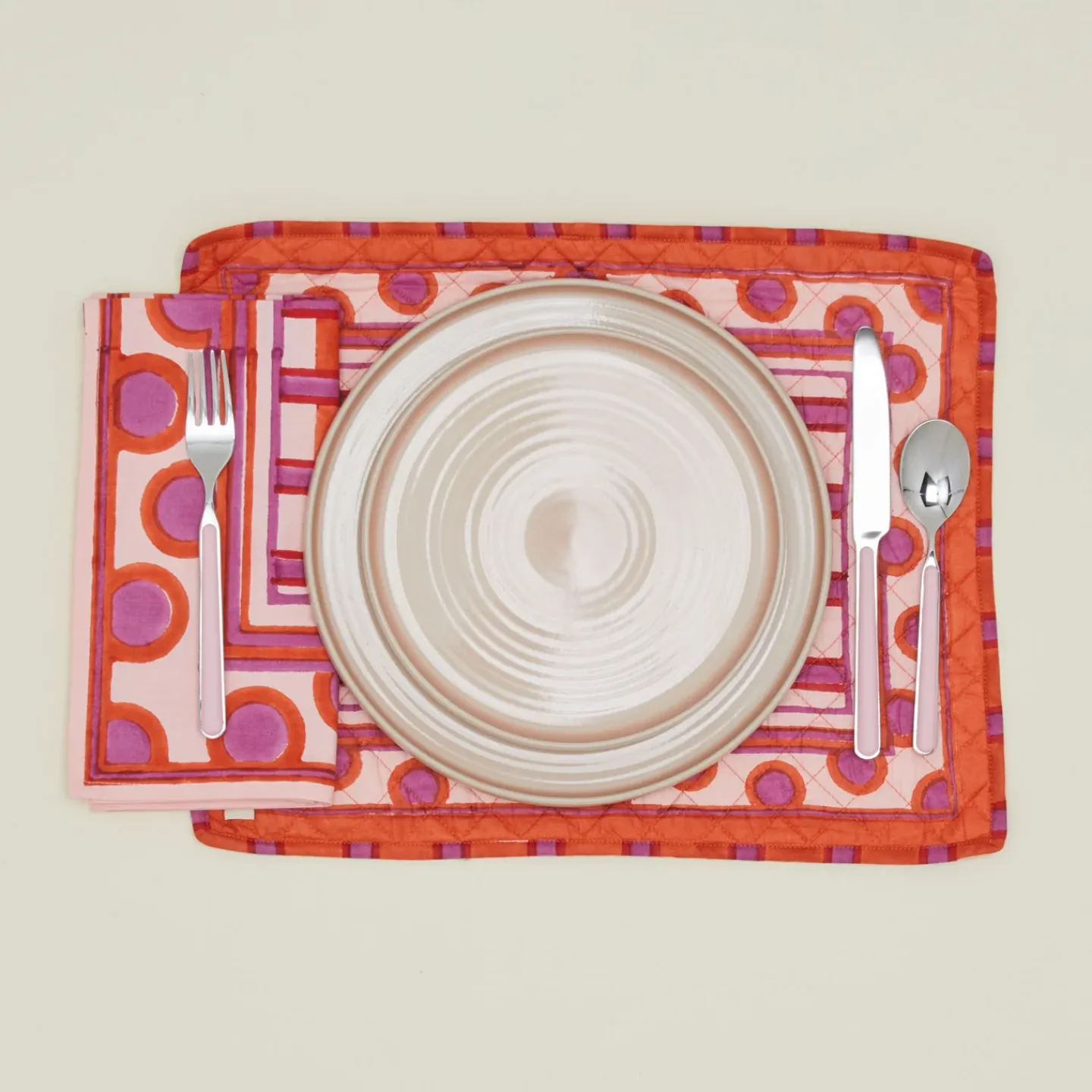 TABLE Table Linens^Block Printed Napkin