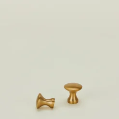 Fog Linen Kitchen Hardware|Hardware^Brass Knob