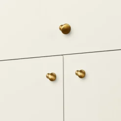 Fog Linen Kitchen Hardware|Hardware^Brass Knob