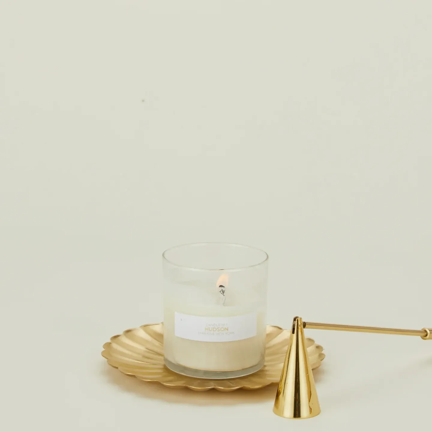 Fog Linen Glassware & Barware|Serveware^Brass Petal Plate