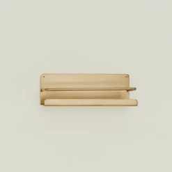 Fog Linen Bath Hardware|Kitchen Hardware^Brass Shelf