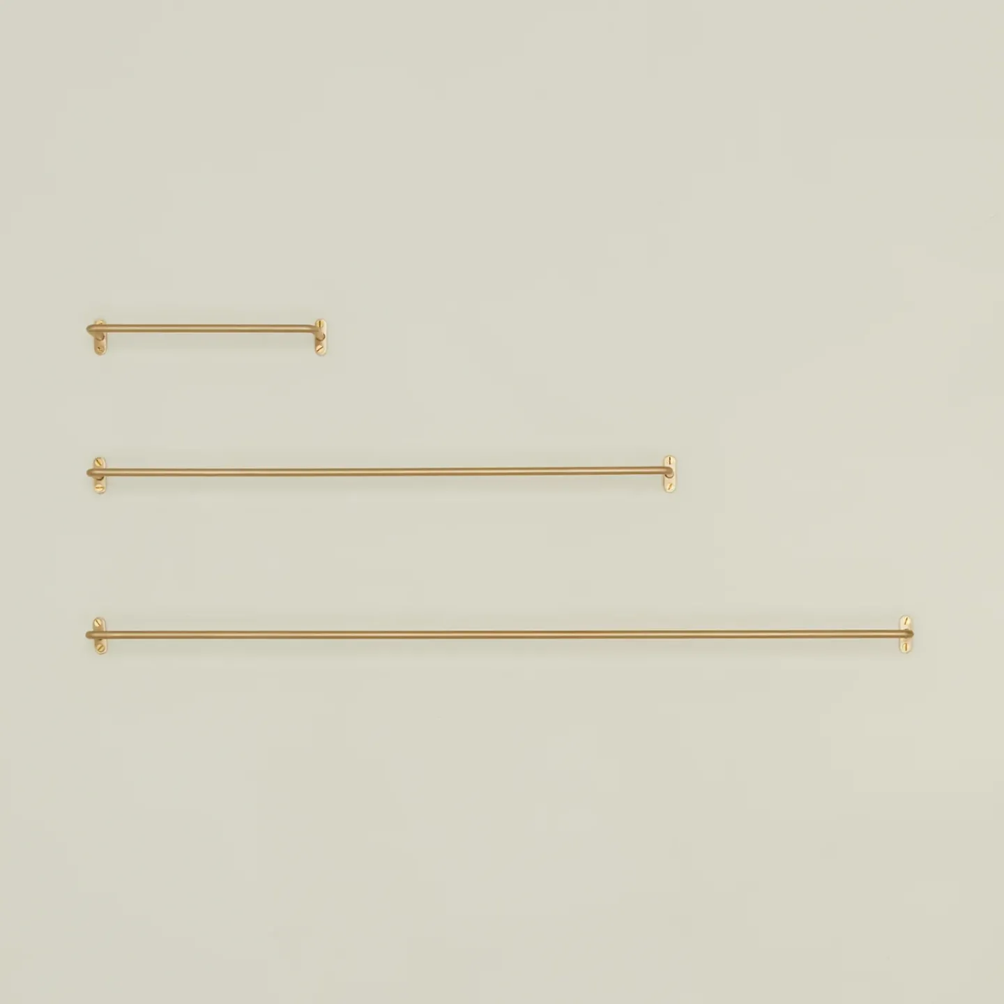 Fog Linen Bath Hardware|Kitchen Hardware^Brass Towel Bar