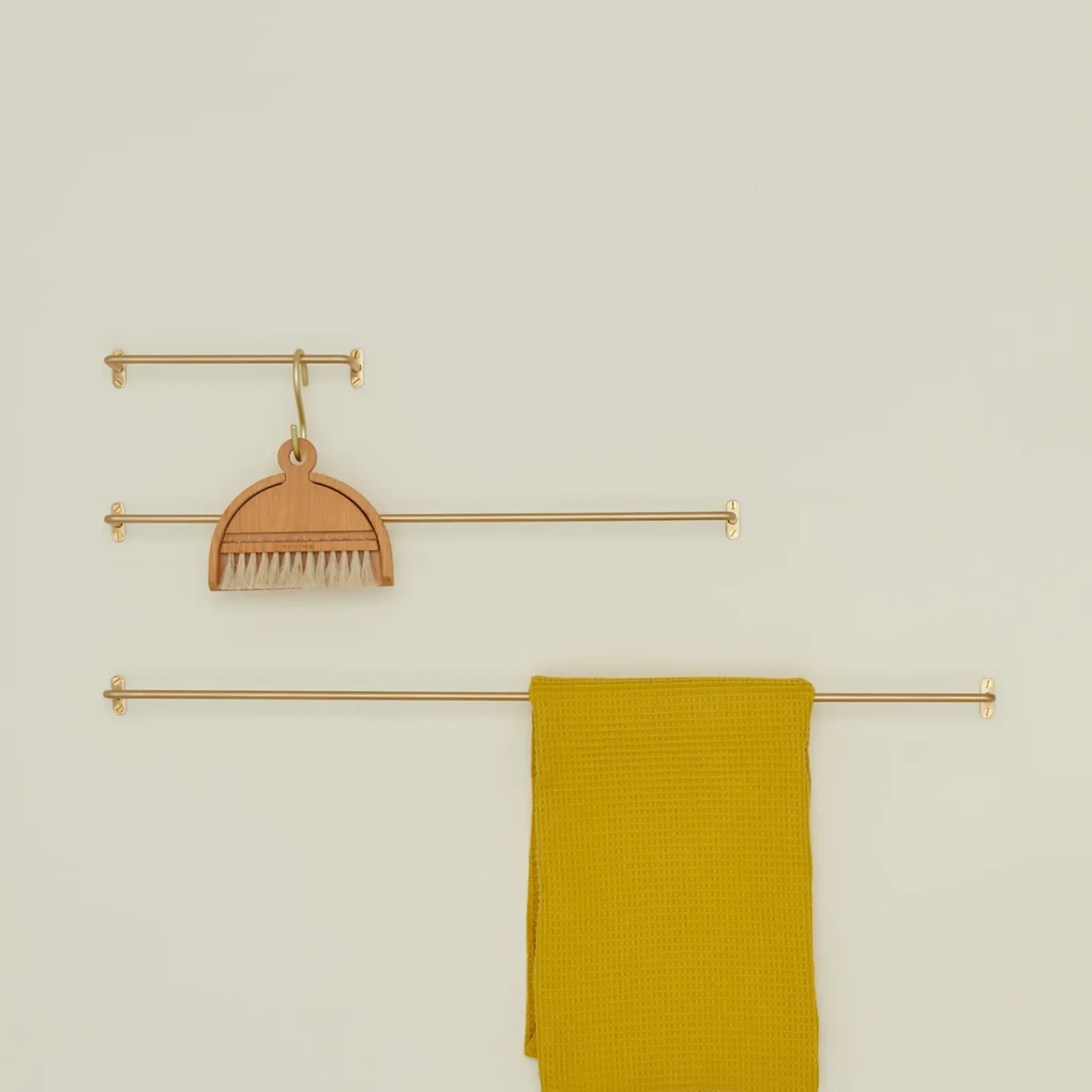 Fog Linen Bath Hardware|Kitchen Hardware^Brass Towel Bar