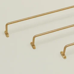 Fog Linen Bath Hardware|Kitchen Hardware^Brass Towel Bar