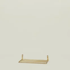 Fog Linen Bath Hardware|Baskets & Storage^Brass Wire Shelf