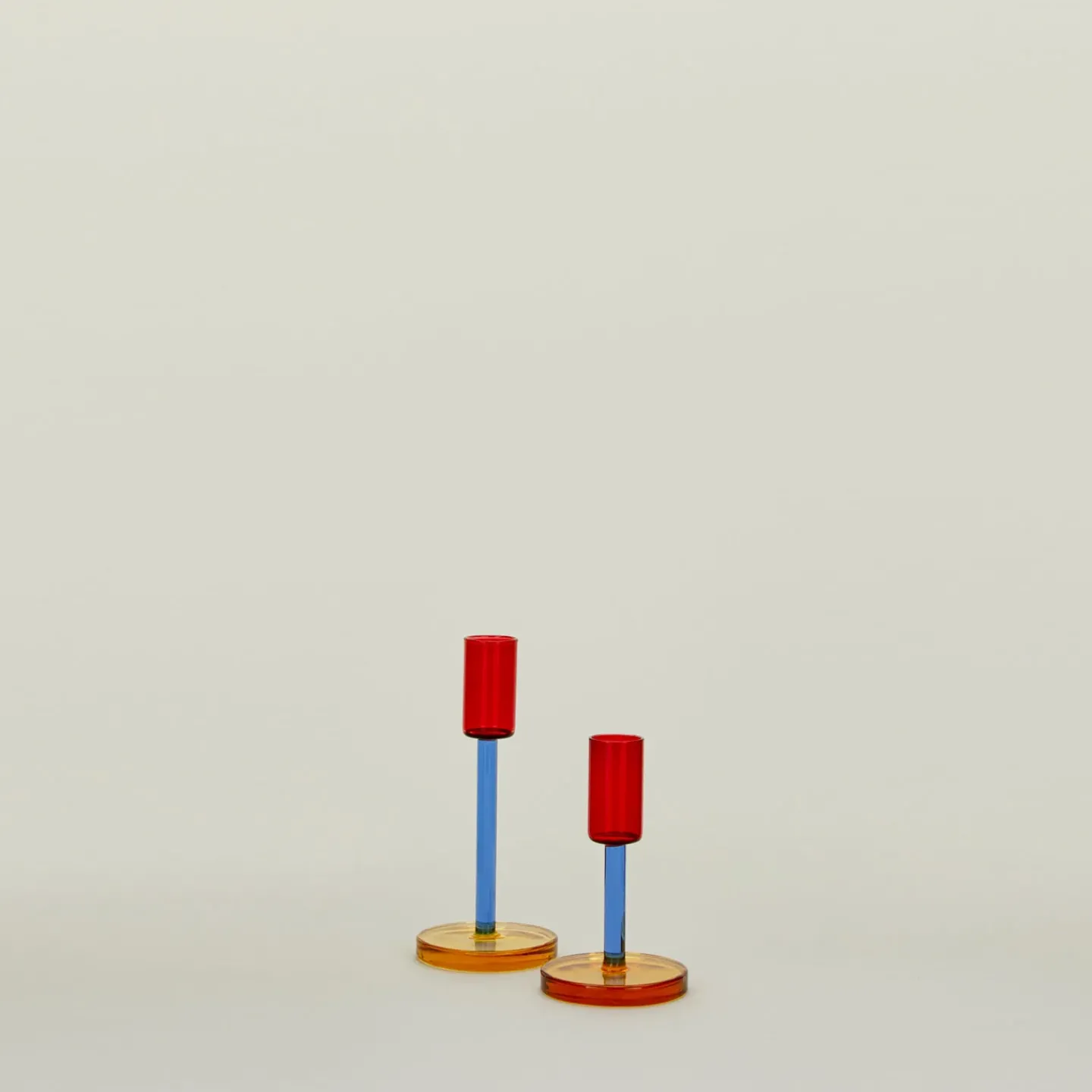 Block Design Candles & Tapers^Color Block Candle Holder