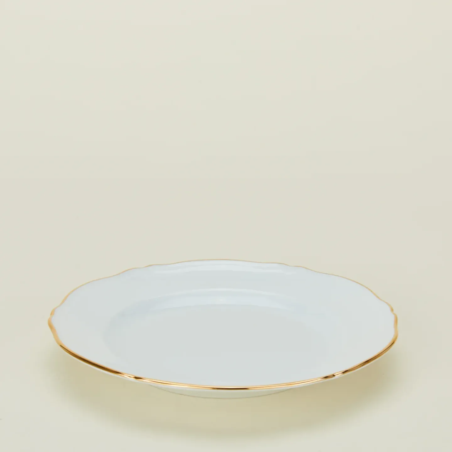 Ginori Dinnerware^Corona Dessert Plate - Oro Brillante