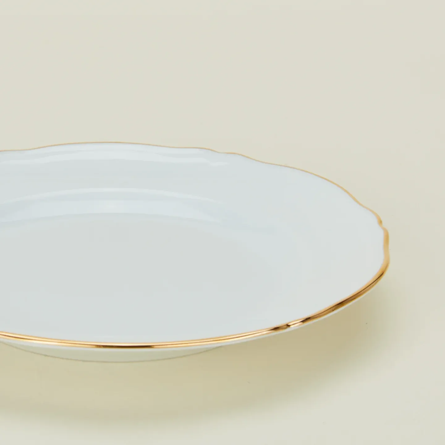 Ginori Dinnerware^Corona Dessert Plate - Oro Brillante