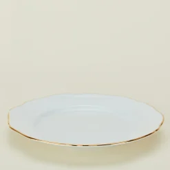 Ginori Serveware^Corona Round Platter - Oro Brillante