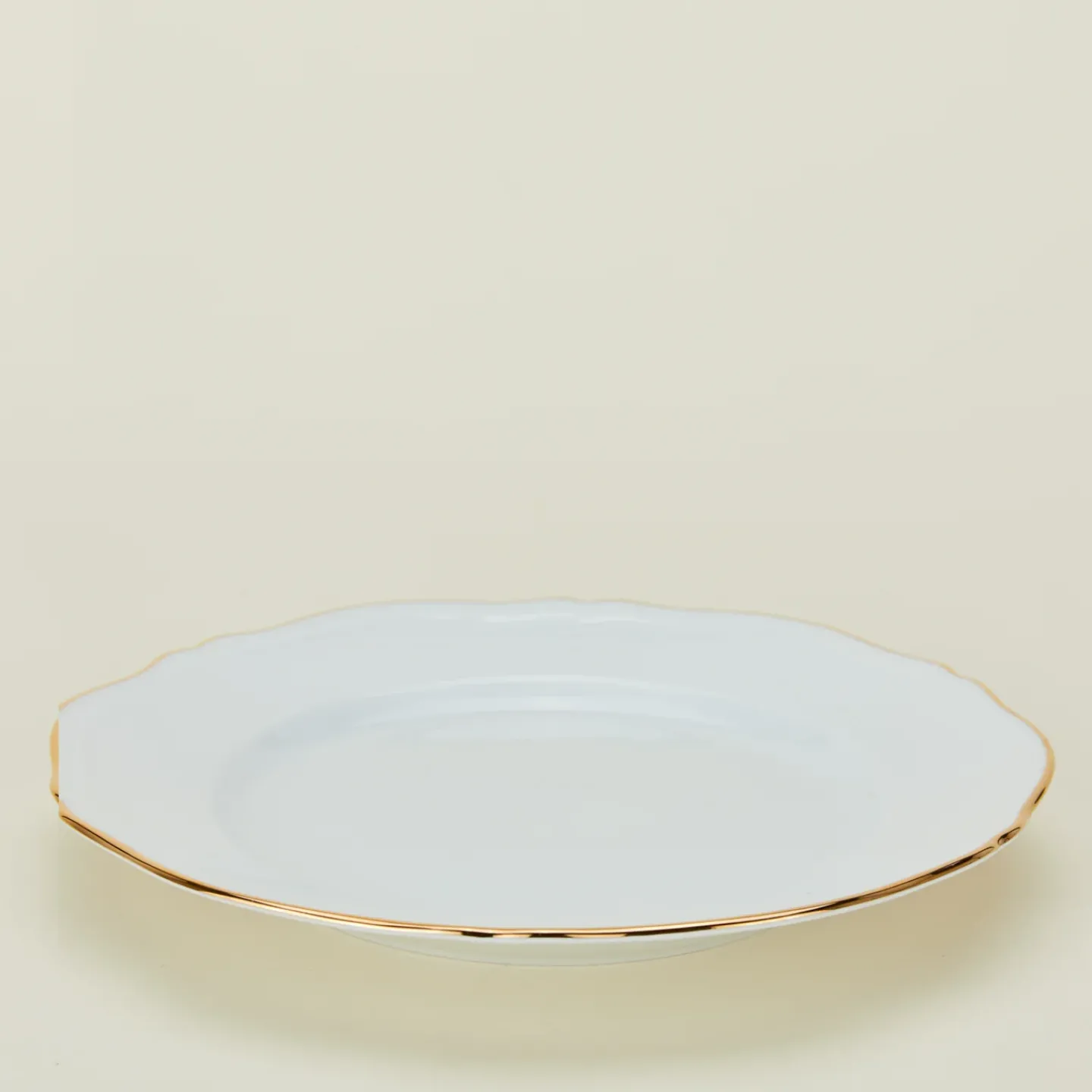 Ginori Serveware^Corona Round Platter - Oro Brillante