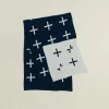 Hawkins New York Throws^Cross Knit Throw
