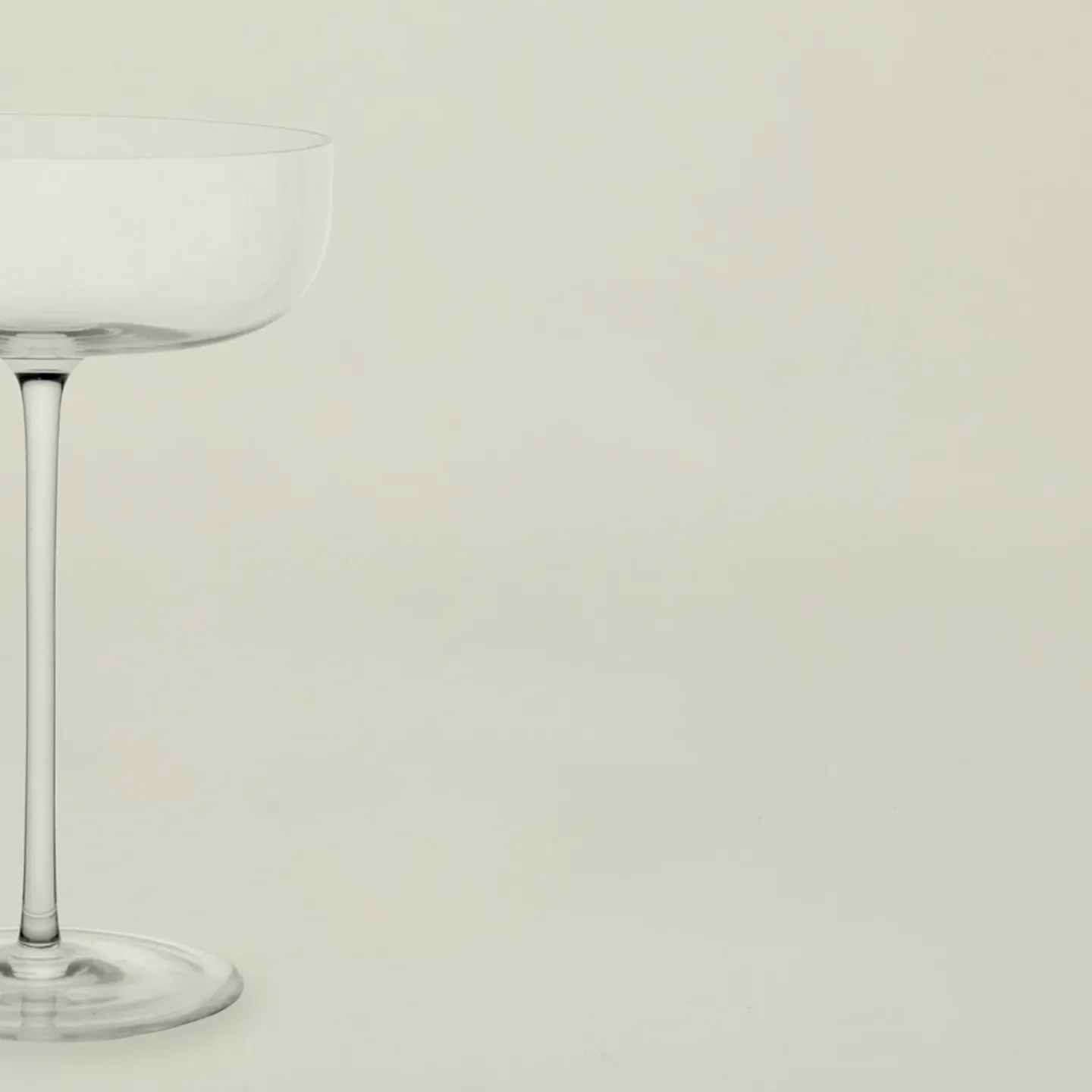 Hawkins New York Glassware & Barware^Crystalline Champagne Coupe