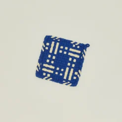 Kate Kilmurray Kitchen Textiles^Dots + Dashes Handwoven Pot Holder