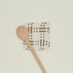 Kate Kilmurray Kitchen Textiles^Dots + Dashes Handwoven Pot Holder