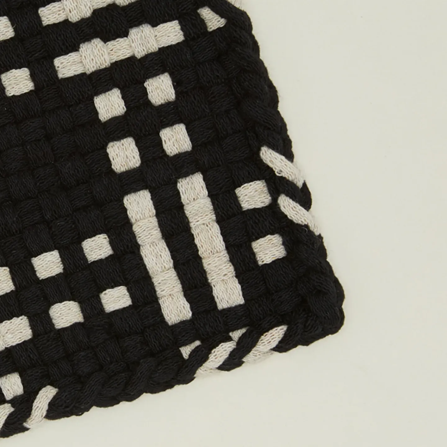 Kate Kilmurray Kitchen Textiles^Dots + Dashes Handwoven Pot Holder