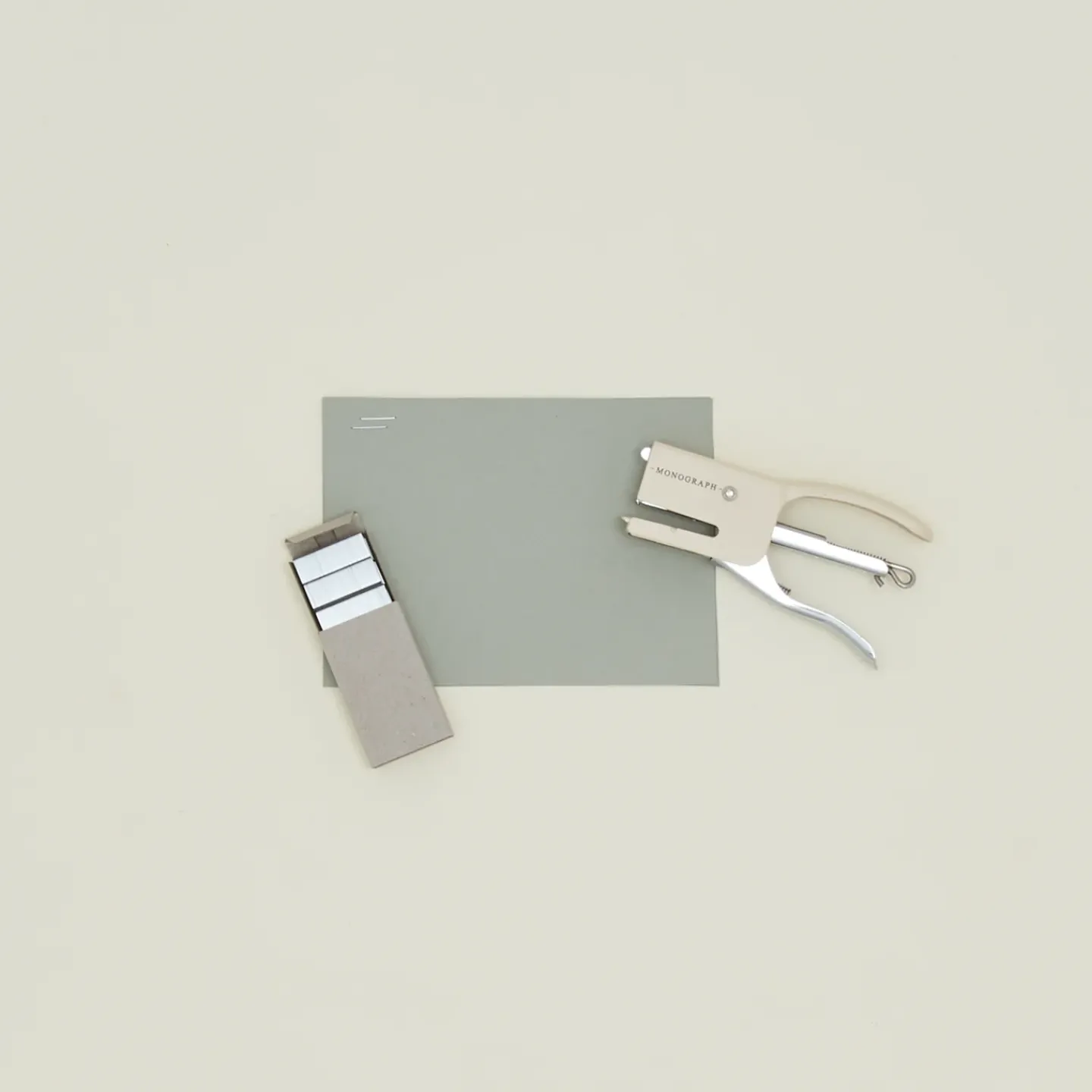 Monograph Office & Games^Ecru Stapler