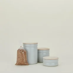 Riess Bath Accessories|Storage & Organization^Enamel Storage Container