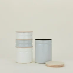 Riess Bath Accessories|Storage & Organization^Enamel Storage Container