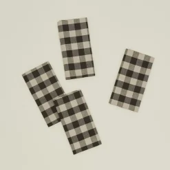 Hawkins New York Table Linens^Essential Gingham Dinner Napkin, Set of 4