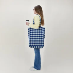 Hawkins New York Loungewear^Essential Gingham Tote