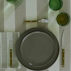 Hawkins New York Table Linens^Essential Striped Tablecloth