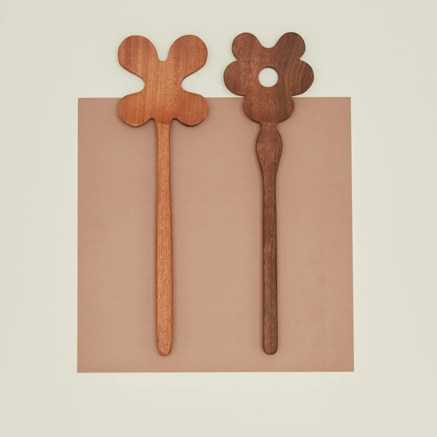Areaware Flatware|Serveware^Floral Salad Servers
