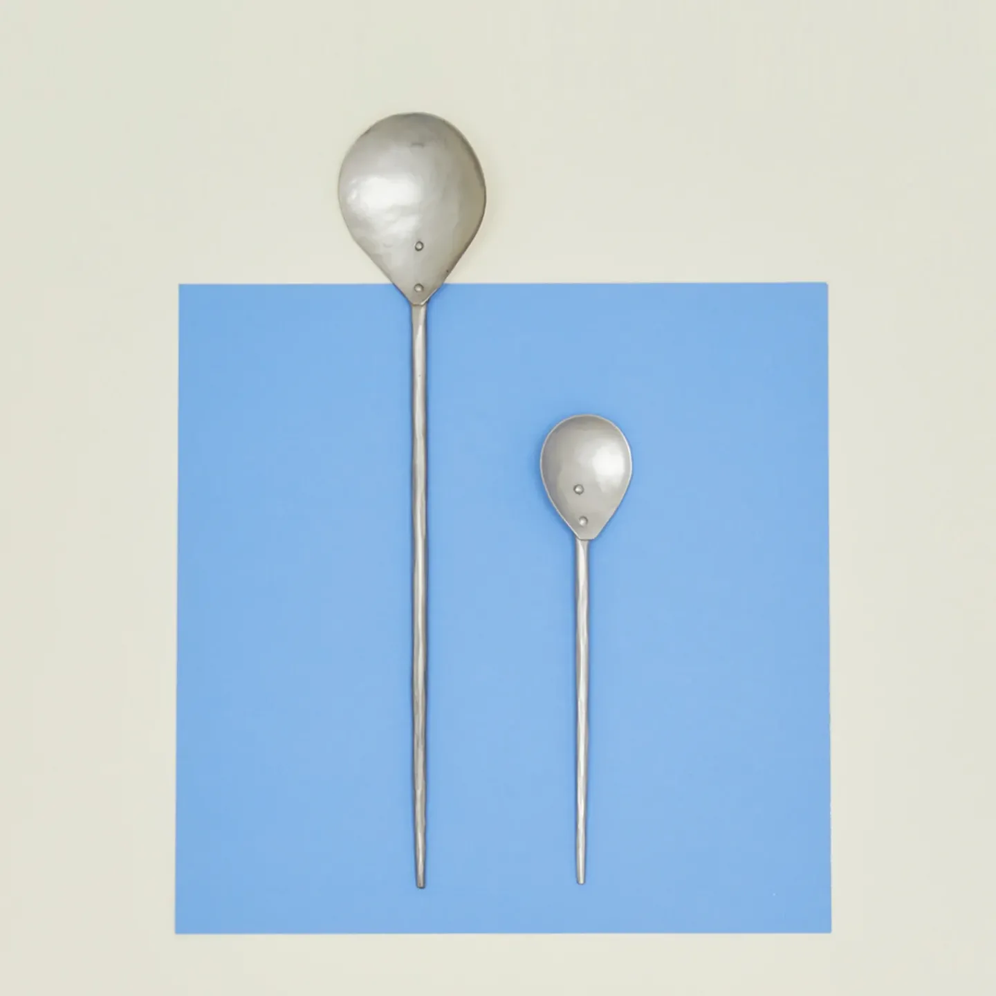 The Collective Kitchen Accessories|Serveware^Forged Pewter Stir Spoon, Set of 2