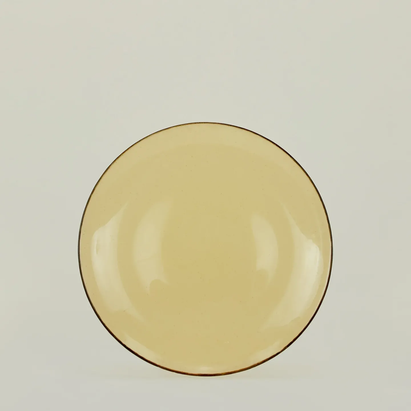 British Colour Standard Dinnerware^Glass Dinner Plate