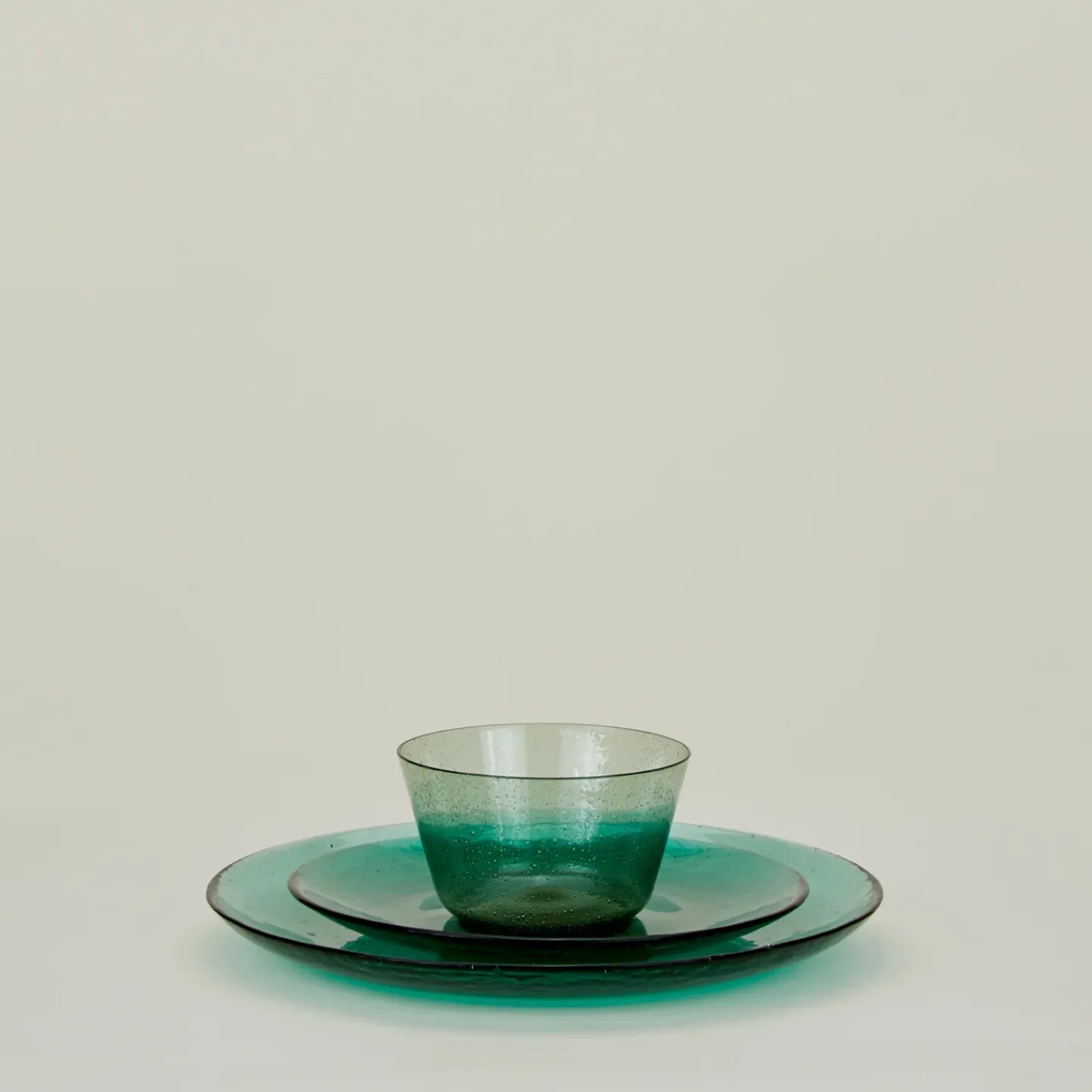 British Colour Standard Dinnerware^Glass Dinner Plate