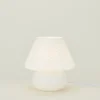 Humber Lighting & Furniture^Glass Large Mushroom Lamp