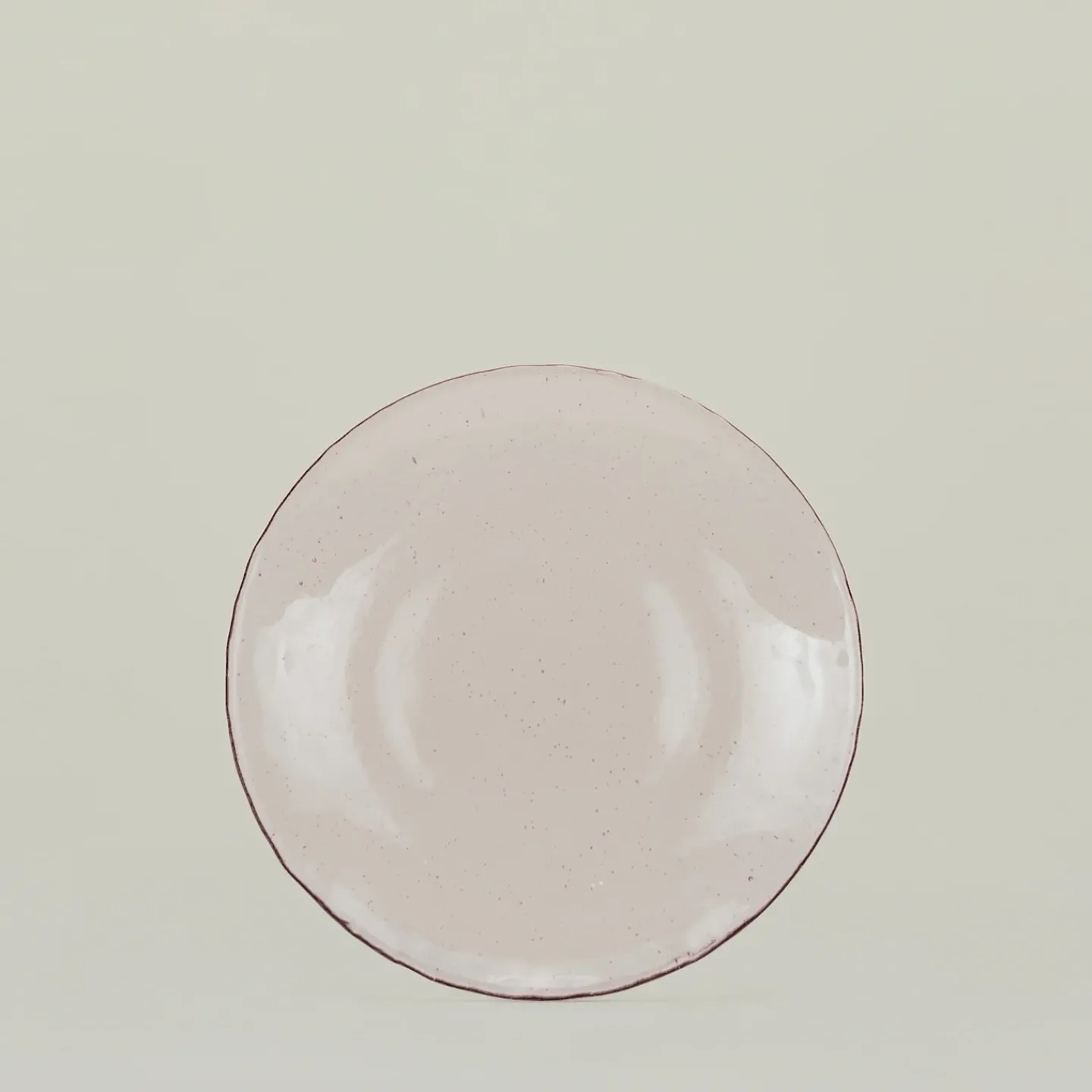 British Colour Standard Dinnerware^Glass Salad Plate