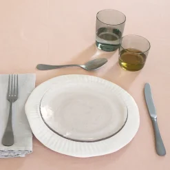 British Colour Standard Dinnerware^Glass Salad Plate