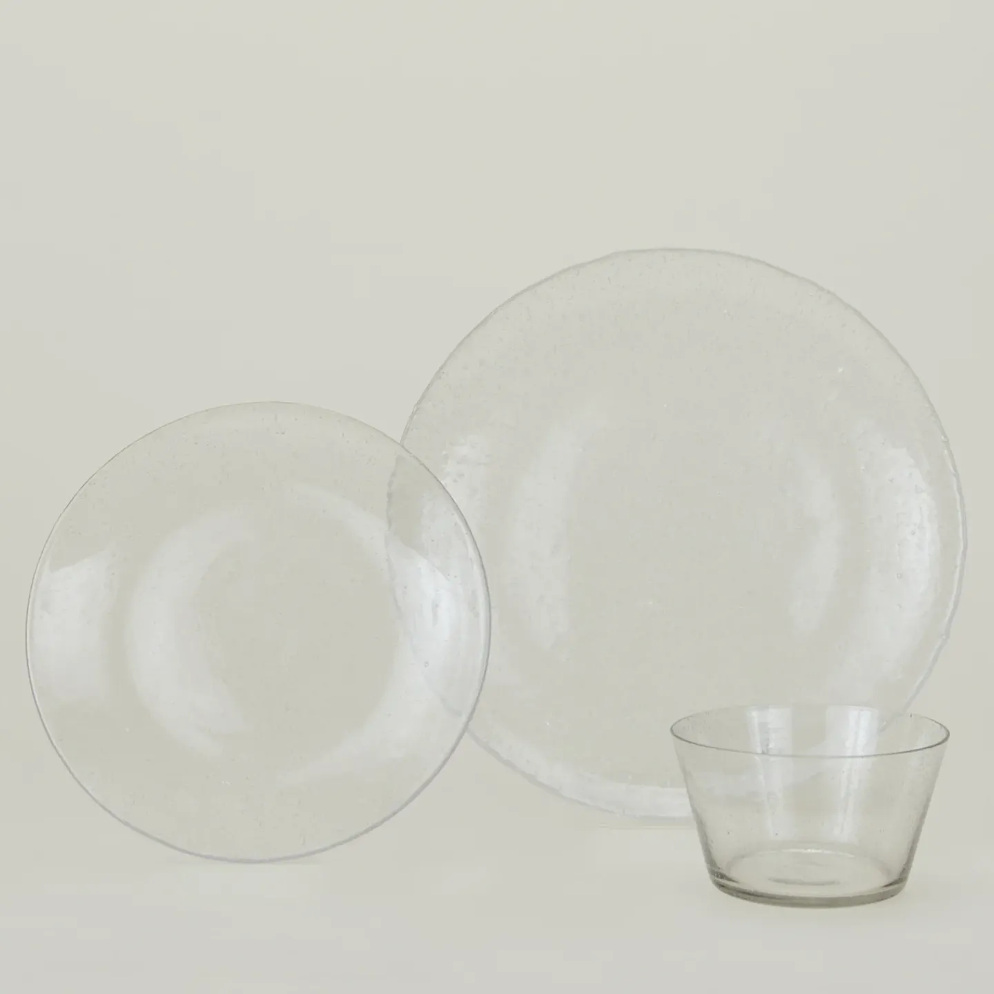 British Colour Standard Dinnerware^Glass Salad Plate