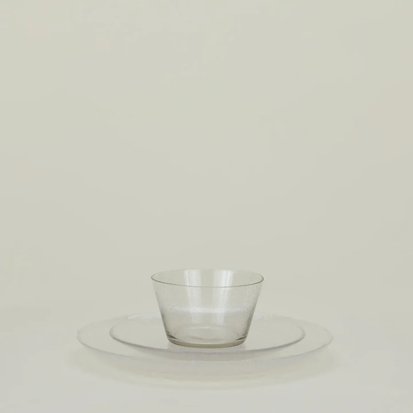 British Colour Standard Dinnerware^Glass Salad Plate