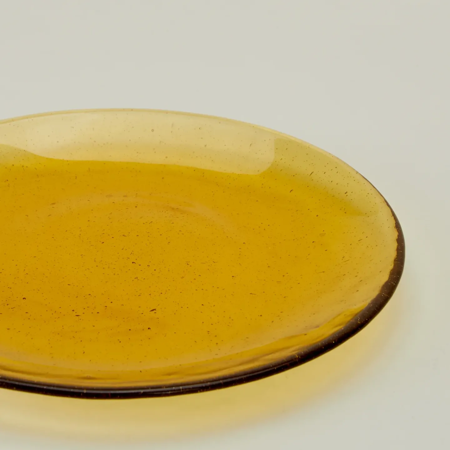 British Colour Standard Dinnerware^Glass Salad Plate