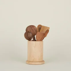Hawkins New York Kitchen Accessories^Hand Carved Walnut Oval Spoon