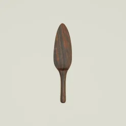 Hawkins New York Kitchen Accessories|Flatware^Hand Carved Walnut Pie Server