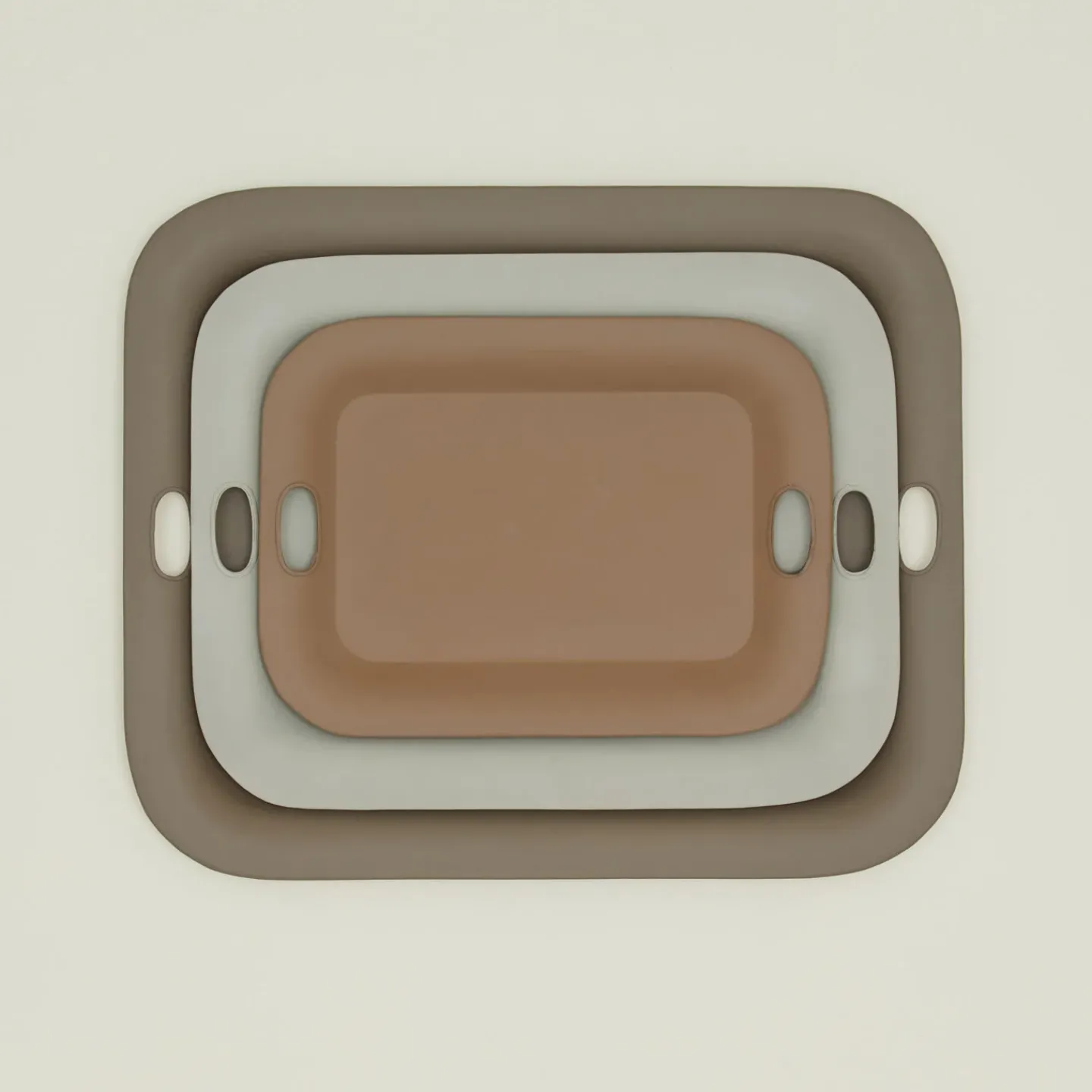 Sir/Madam Serveware|Trays & Catch-alls^Nesting Trays, Set of 3