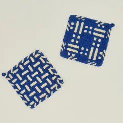 Kate Kilmurray Kitchen Textiles^Parquet Handwoven Pot Holder