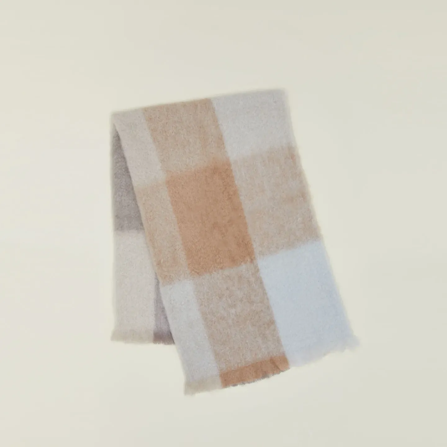Mantas Ezcaray Throws^Plaid Mohair Throw