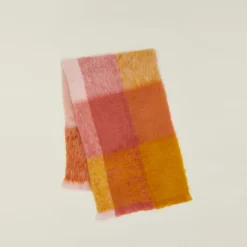 Mantas Ezcaray Throws^Plaid Mohair Throw