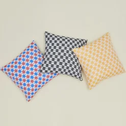 Archive NY Pillows^Quilted Checkered Pillow Cover