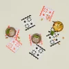 And Here We Are Glassware & Barware^Reusable Paper Coaster, Set of 8 - Quilted