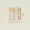 Smile Boutiques Flatware^Reuseable Bamboo Cutlery Set