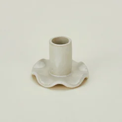 Salto Candles & Tapers^Ruffle Edge Candle Holder
