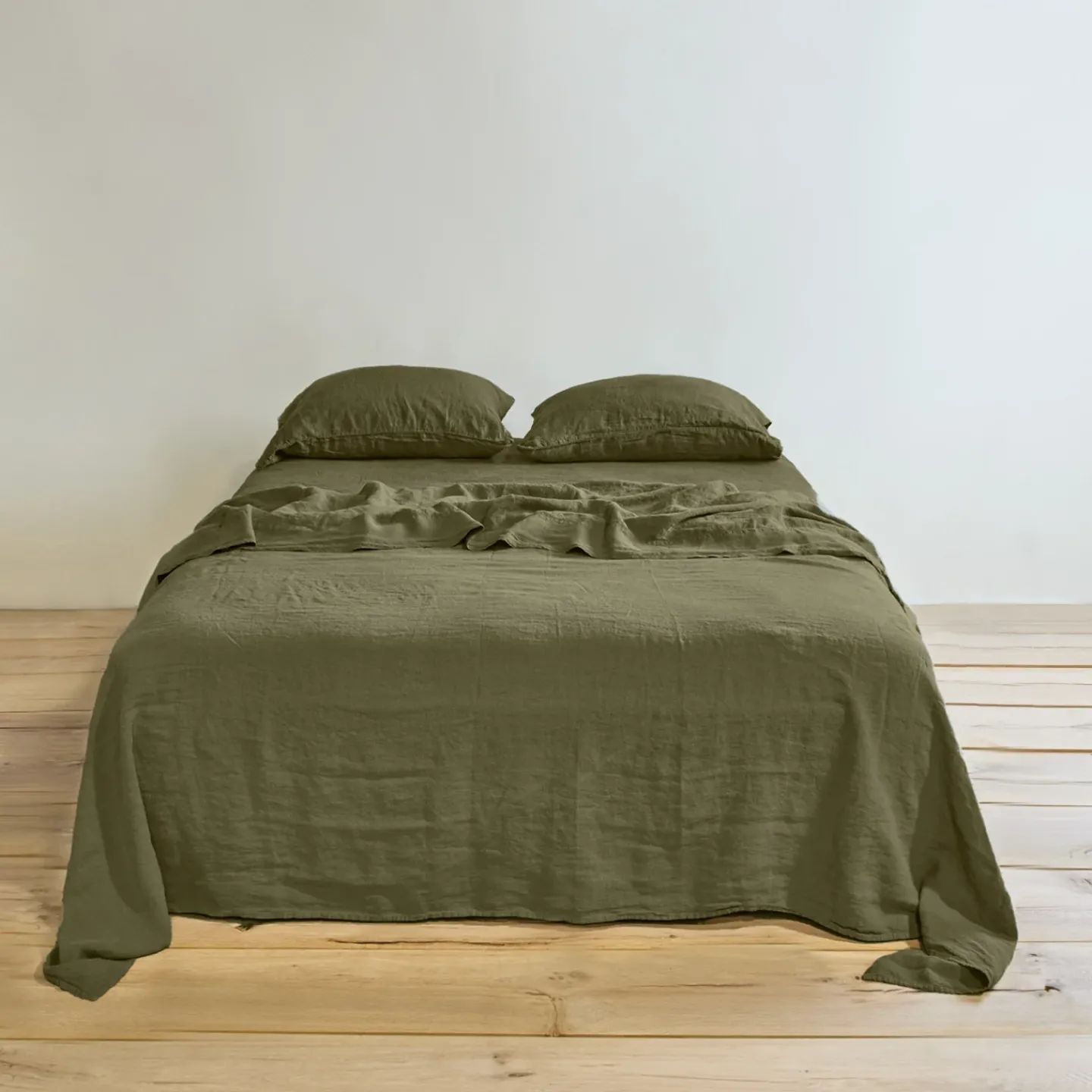 Hawkins New York Sheets^Simple Linen Fitted Sheet